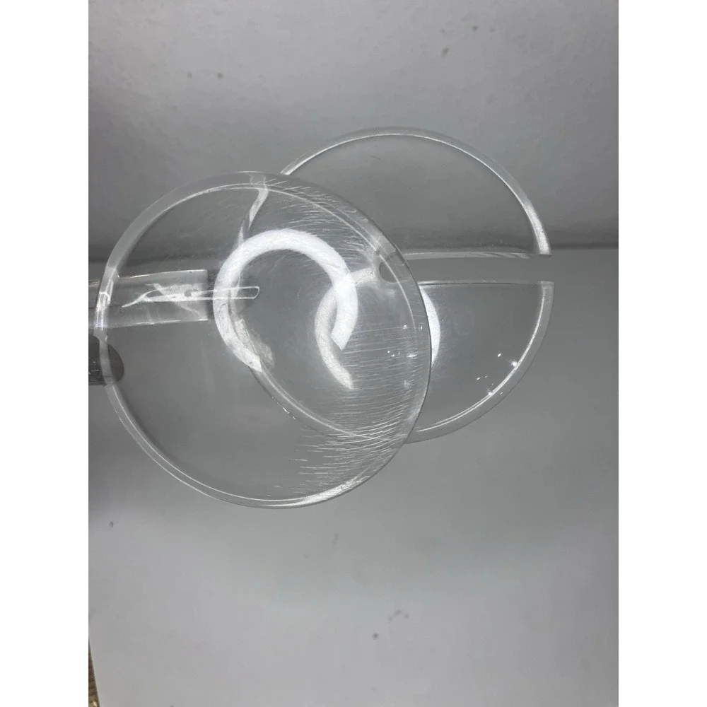Lucite Salad 2 Piece Serving Set Mid Century Modern 11